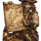 Ancient Map Back